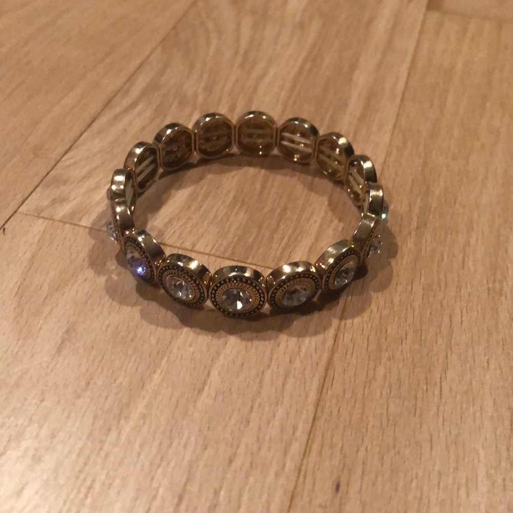 Alex and Ani Elastic Crystal Beaded Bracelet